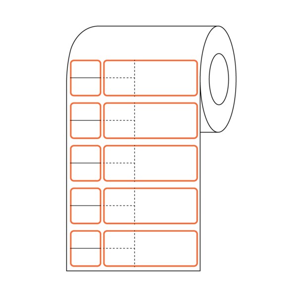 Misys / Sunquest - Multi Set Label MSL - Perf-Cut 1 3 x 4 3, PK4